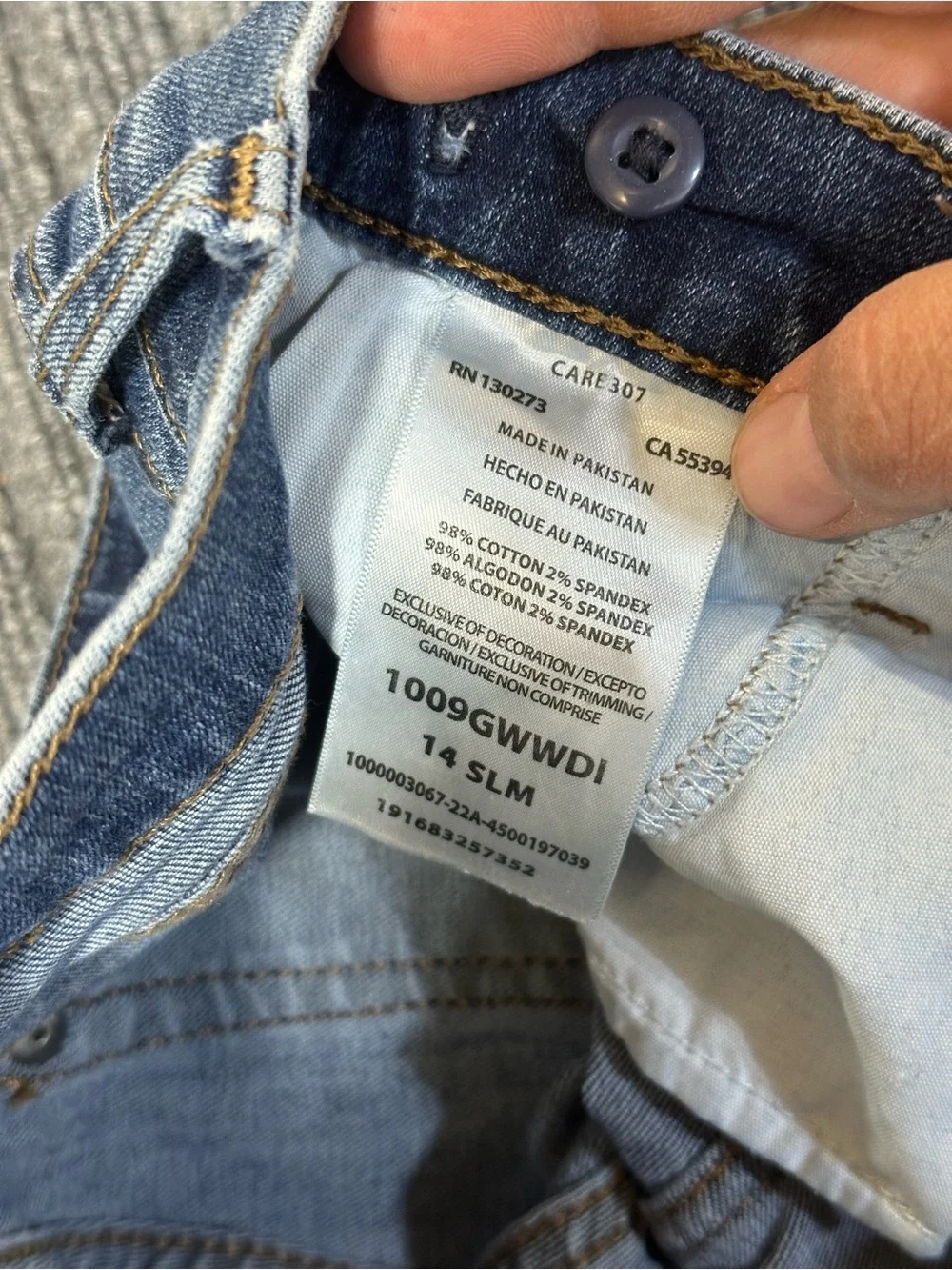 Wrangler trouser jeans